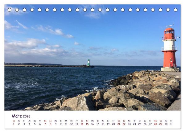 Produktbild: Natur und Landschaft Mecklenburg - Vorpommern 2026 (Tischkalender 2026 DIN A5 quer), CALVENDO Monatskalender