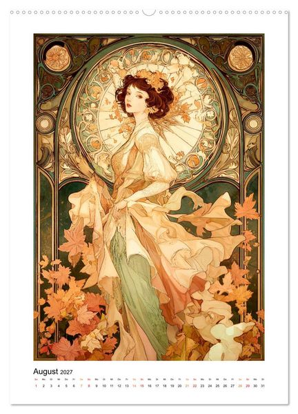 Produktbild: Jugendstil - Die Kunst der Belle &Eacute;poque (Wandkalender 2027 DIN A2 hoch), CALVENDO Monatskalender