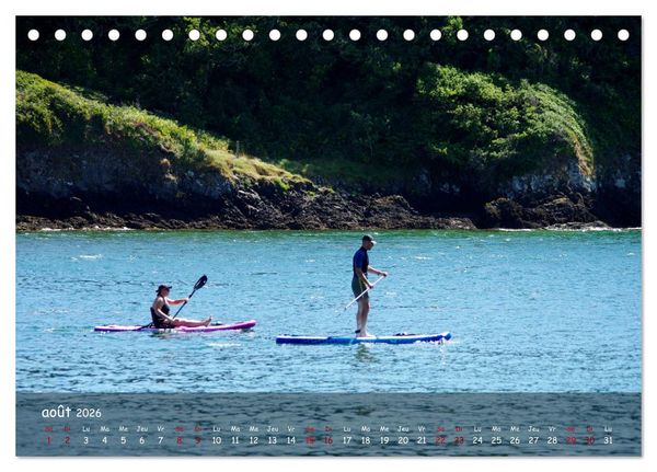 Produktbild: Plaisirs nautiques (Calendrier de bureau 2026 DIN A5 vertical), CALVENDO calendrier mensuel