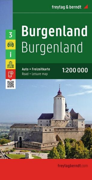 Produktbild: freytag & berndt Stra&szlig;enkarte Burgenland 1:200.000