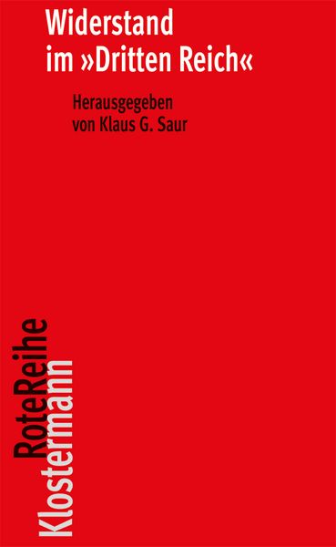 Produktbild: Widerstand im "Dritten Reich"
