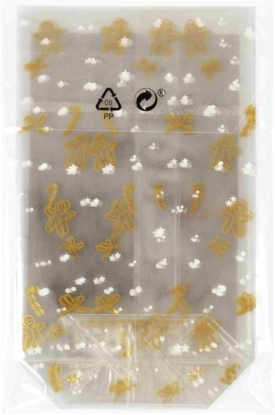 Produktbild: Folia  Bio Zellglasbeutel S Weihnachten, 95x160mm, 10 St&uuml;ck