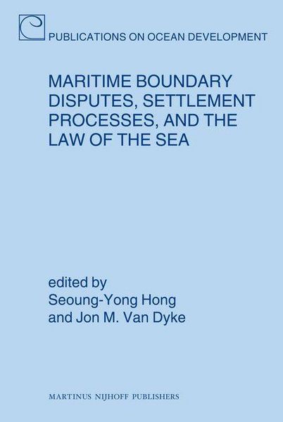 Produktbild: Maritime Boundary Disputes, Settlement Processes, and the Law of the Sea