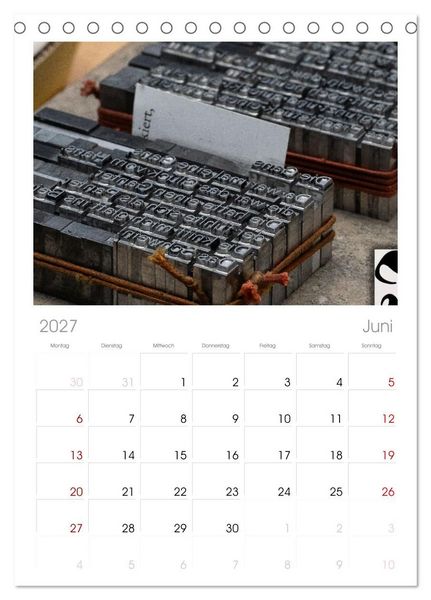Produktbild: Auf Guttenbergs Spuren (Tischkalender 2027 DIN A5 hoch), CALVENDO Monatskalender