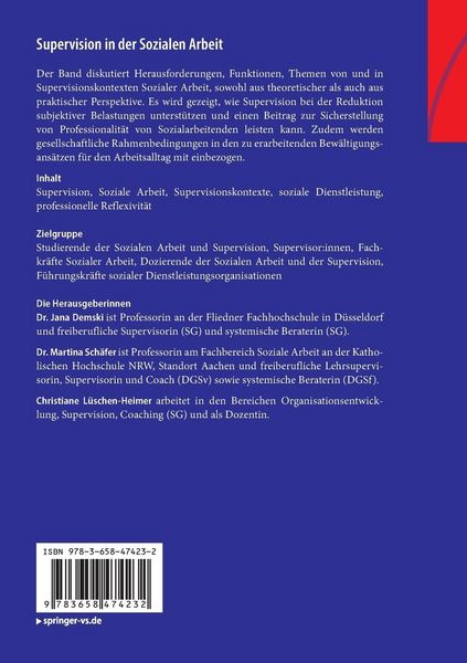 Produktbild: Supervision in der Sozialen Arbeit