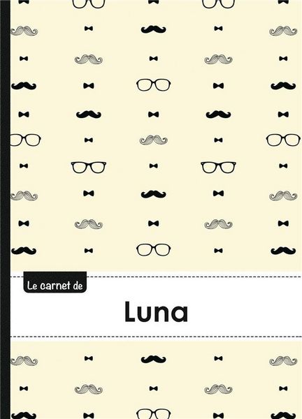 Produktbild: Carnet luna lignes,96p,a5