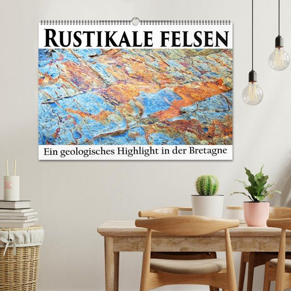Produktbild: Rustikale Felsen (Wandkalender 2026 DIN A2 quer), CALVENDO Monatskalender