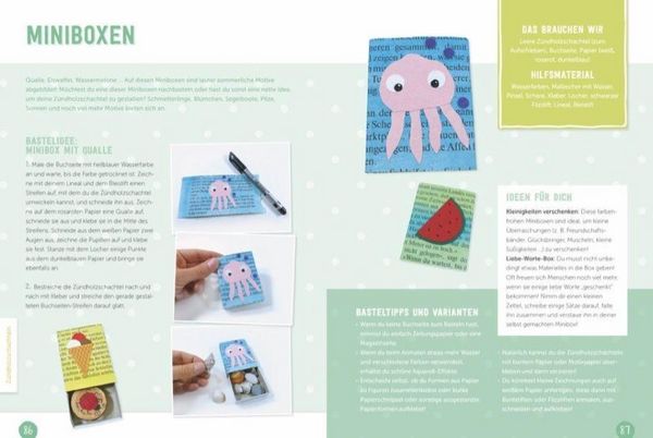 Produktbild: Bunt & kreativ - Das Bastelbuch f&uuml;r Kinder