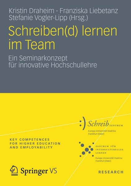 Schreiben(d) lernen im Team, Taschenbuch von , VS Verlag für Sozialwissenschaften, 9783531185934