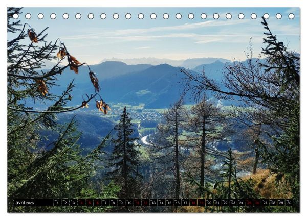 Produktbild: Bons baisers du Chiemsee (Calendrier de bureau 2026 DIN A5 vertical), CALVENDO calendrier mensuel