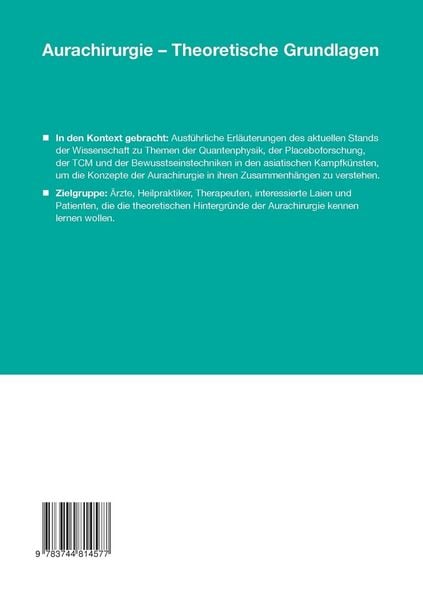 Produktbild: Einf&uuml;hrung in die Aurachirurgie