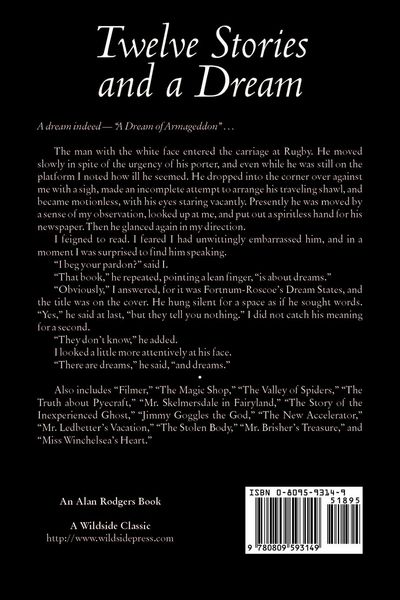 Produktbild: Twelve Stories and a Dream by H. G. Wells, Science Fiction, Short Stories