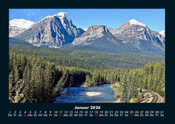 Produktbild: Naturlandschaften 2026 Fotokalender DIN A4