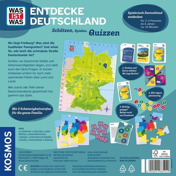 Produktbild: WAS IST WAS Entdecke Deutschland
