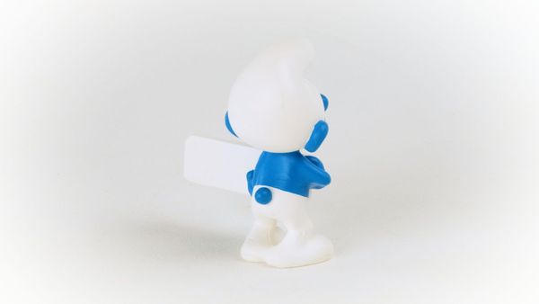 Schleich - Schlumpf Smurfin Schild