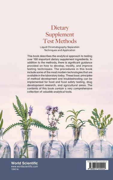 Produktbild: Dietary Supplement Test Methods