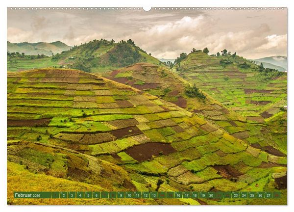 Produktbild: Uganda - im Herzen von Afrika (hochwertiger Premium Wandkalender 2026 DIN A2 quer), Kunstdruck in Hochglanz