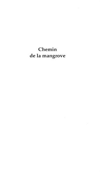 Produktbild: Chemin De La Mangrove