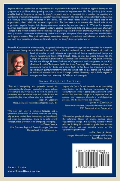 Produktbild: Beyond the Quick Fix