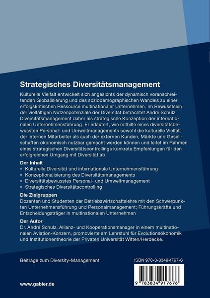 Produktbild: Strategisches Diversit&auml;tsmanagement