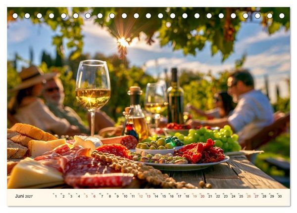 Produktbild: Wein - Tradition &middot; Kellerkunst &middot; Herkunft (Tischkalender 2027 DIN A5 quer), CALVENDO Monatskalender