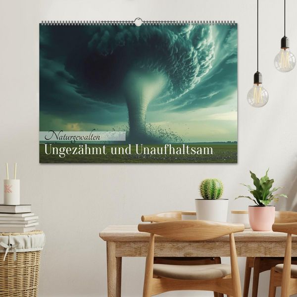 Produktbild: Naturgewalten - Ungez&auml;hmt und Unaufhaltsam (Wandkalender 2027 DIN A2 quer), CALVENDO Monatskalender