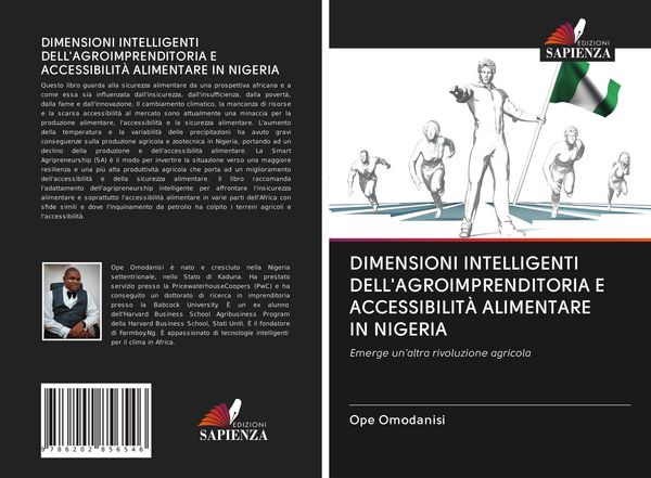 Produktbild: Dimensioni Intelligenti Dell'agroimprenditoria E Accessibilit&agrave; Alimentare in Nigeria