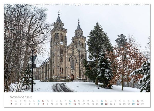 Produktbild: Sonneberg - Spielzeugstadt im Th&uuml;ringer Wald (hochwertiger Premium Wandkalender 2026 DIN A2 quer), Kunstdruck in Hochglanz