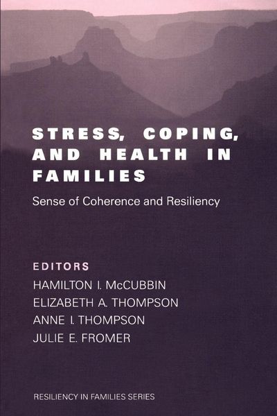 Produktbild: Stress, Coping, and Health in Families: Sense of Coherence and Resiliency
