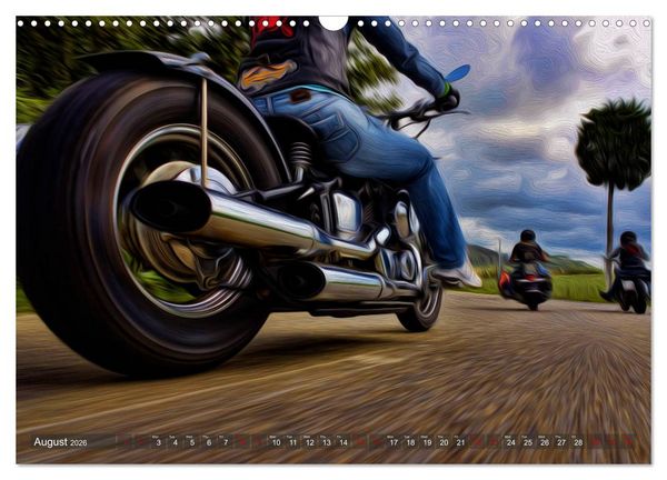 Produktbild: Images of Harley Davidson (Wall Calendar 2026 DIN A3 landscape), CALVENDO 12 Month Wall Calendar
