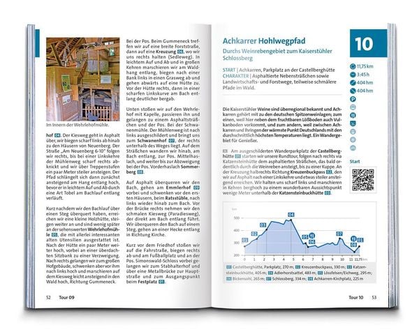 Produktbild: KOMPASS Wanderf&uuml;hrer Schwarzwald S&uuml;d mit Naturpark, Kaiserstuhl und Markgr&auml;flerland, 60 Touren mit Extra-Tourenkarte