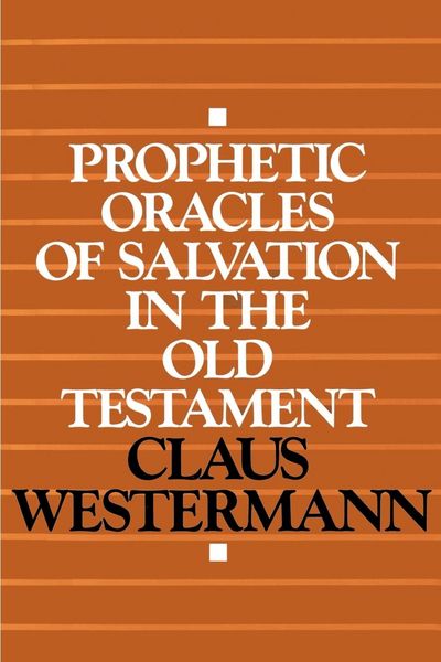 Produktbild: Prophetic Oracles of Salvation in the Old Testament