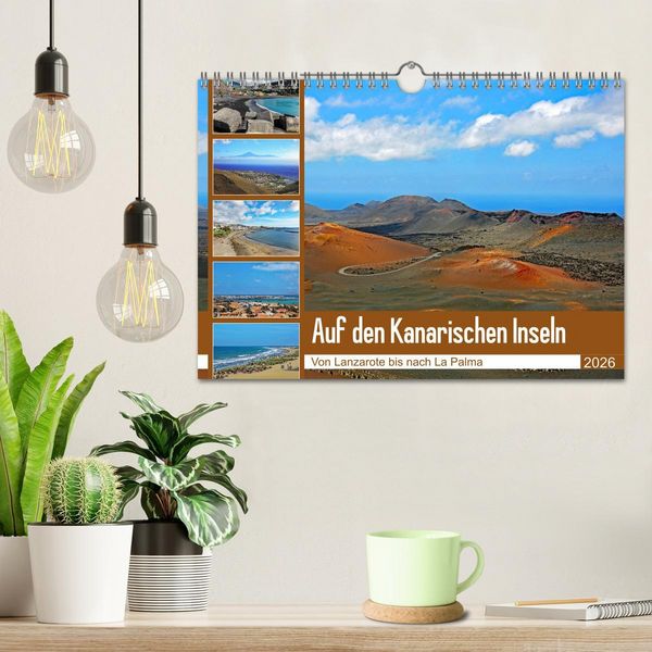 Produktbild: Auf den Kanarischen Inseln (Wandkalender 2026 DIN A4 quer), CALVENDO Monatskalender
