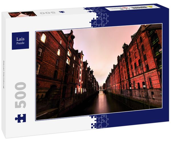 Produktbild: Lais Puzzle Kanal Hamburg 500 Teile