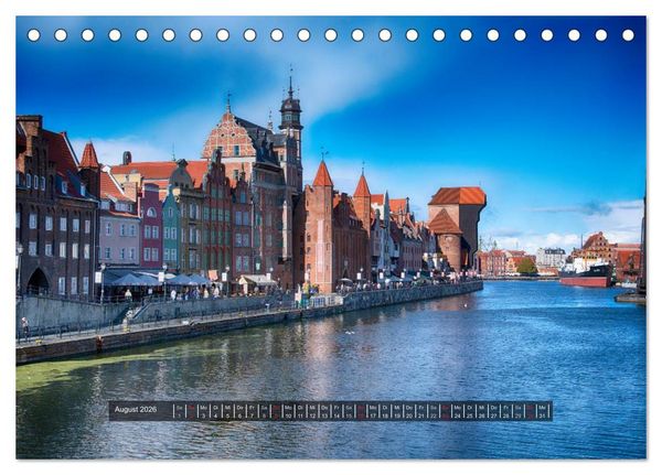 Produktbild: Polnische Bernsteink&uuml;ste (Tischkalender 2026 DIN A5 quer), CALVENDO Monatskalender