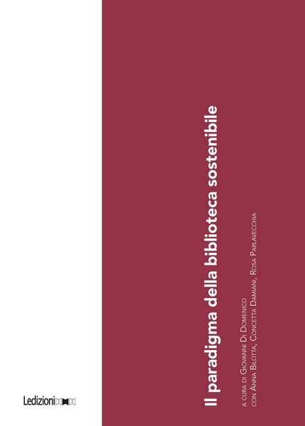 Produktbild: Il paradigma della biblioteca sostenibile