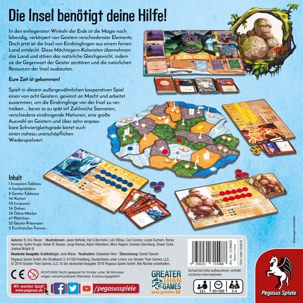 Produktbild: Spirit Island (deutsche Ausgabe)