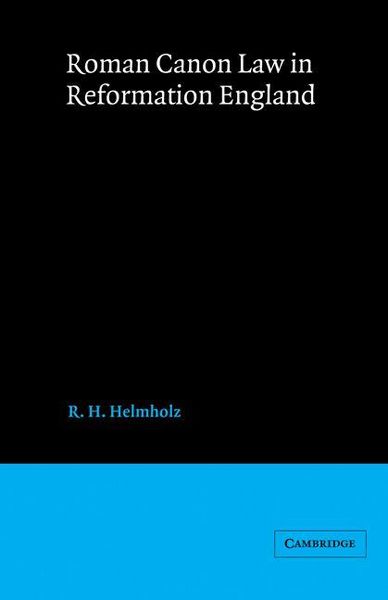Produktbild: Roman Canon Law in Reformation England