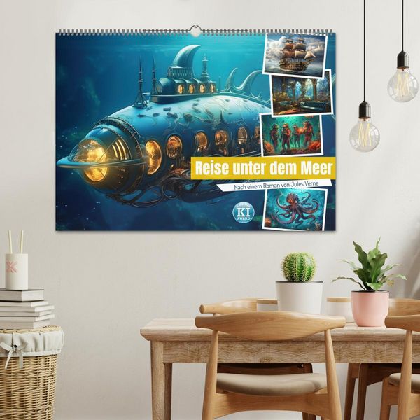 Produktbild: Reise unter dem Meer (Wandkalender 2026 DIN A2 quer), CALVENDO Monatskalender