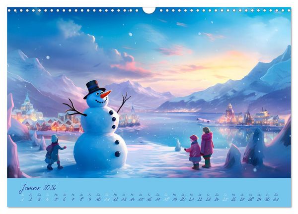 Produktbild: Magie der Kindheit (Wandkalender 2026 DIN A3 quer), CALVENDO Monatskalender