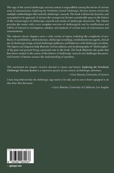 Produktbild: Exploring the Vertebrate Central Cholinergic Nervous System