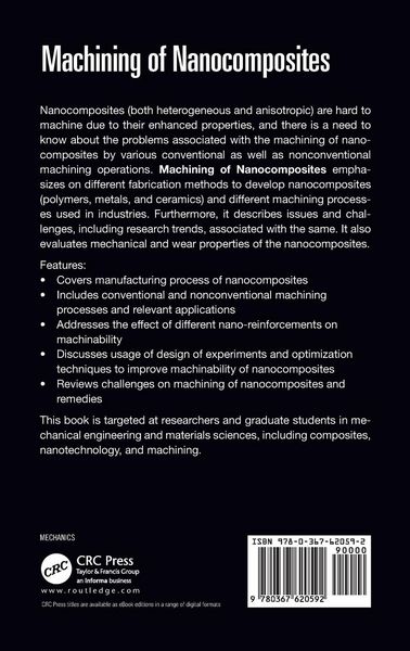 Produktbild: Machining of Nanocomposites