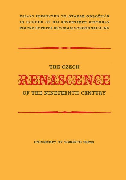 Produktbild: The Czech Renascence of the Nineteenth Century
