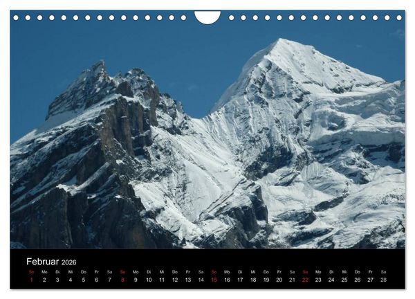 Produktbild: Die Welt der Berge (Wandkalender 2026 DIN A4 quer), CALVENDO Monatskalender