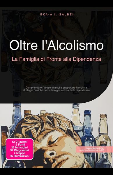 Produktbild: Oltre l'Alcolismo: La Famiglia di Fronte alla Dipendenza