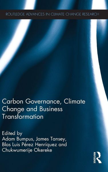 Produktbild: Carbon Governance, Climate Change and Business Transformation