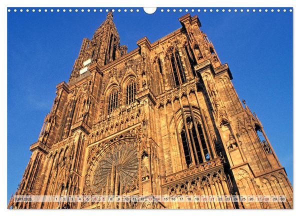 Produktbild: Lumi&egrave;re de cath&eacute;drale (Calendrier mural 2026 DIN A3 vertical), CALVENDO calendrier mensuel