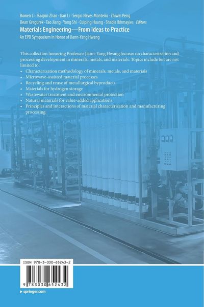Produktbild: Materials Engineering&mdash;From Ideas to Practice: An EPD Symposium in Honor of Jiann-Yang Hwang
