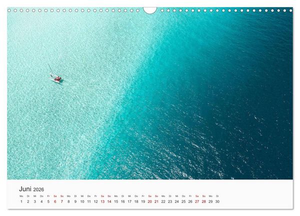 Produktbild: Malediven - Die sch&ouml;nsten Str&auml;nde der Welt. (Wandkalender 2026 DIN A3 quer), CALVENDO Monatskalender