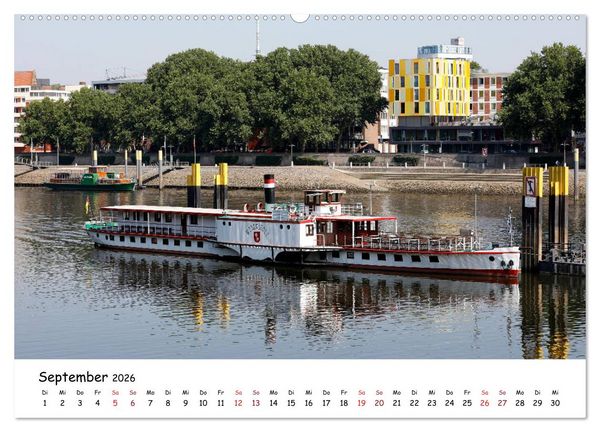 Produktbild: Bremen - Die Hansestadt an der Weser (Wandkalender 2026 DIN A2 quer), CALVENDO Monatskalender